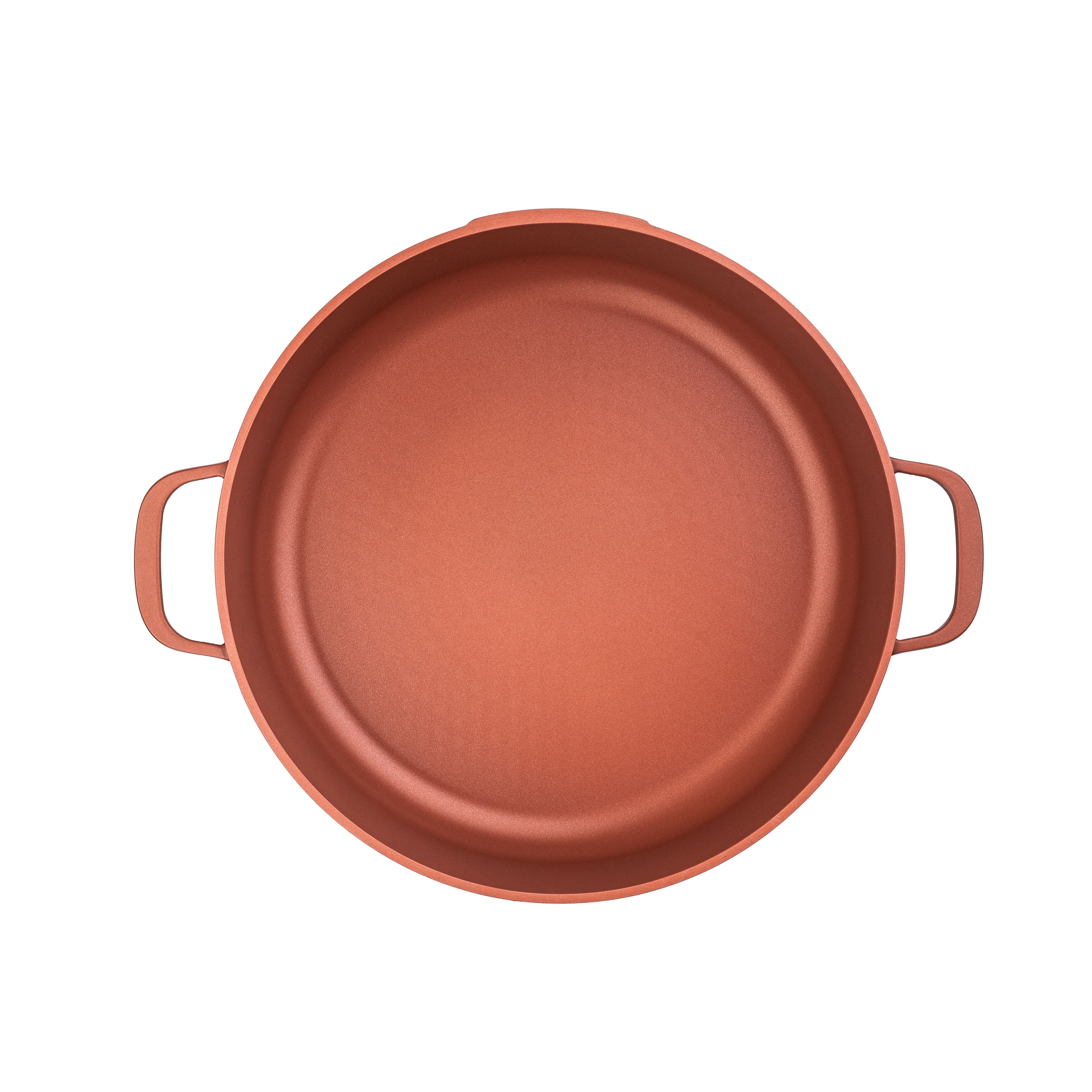 Cacerola Baja Performance Terracota Antiadherente 32 cm Westinghouse (WCCC0095L32OR)