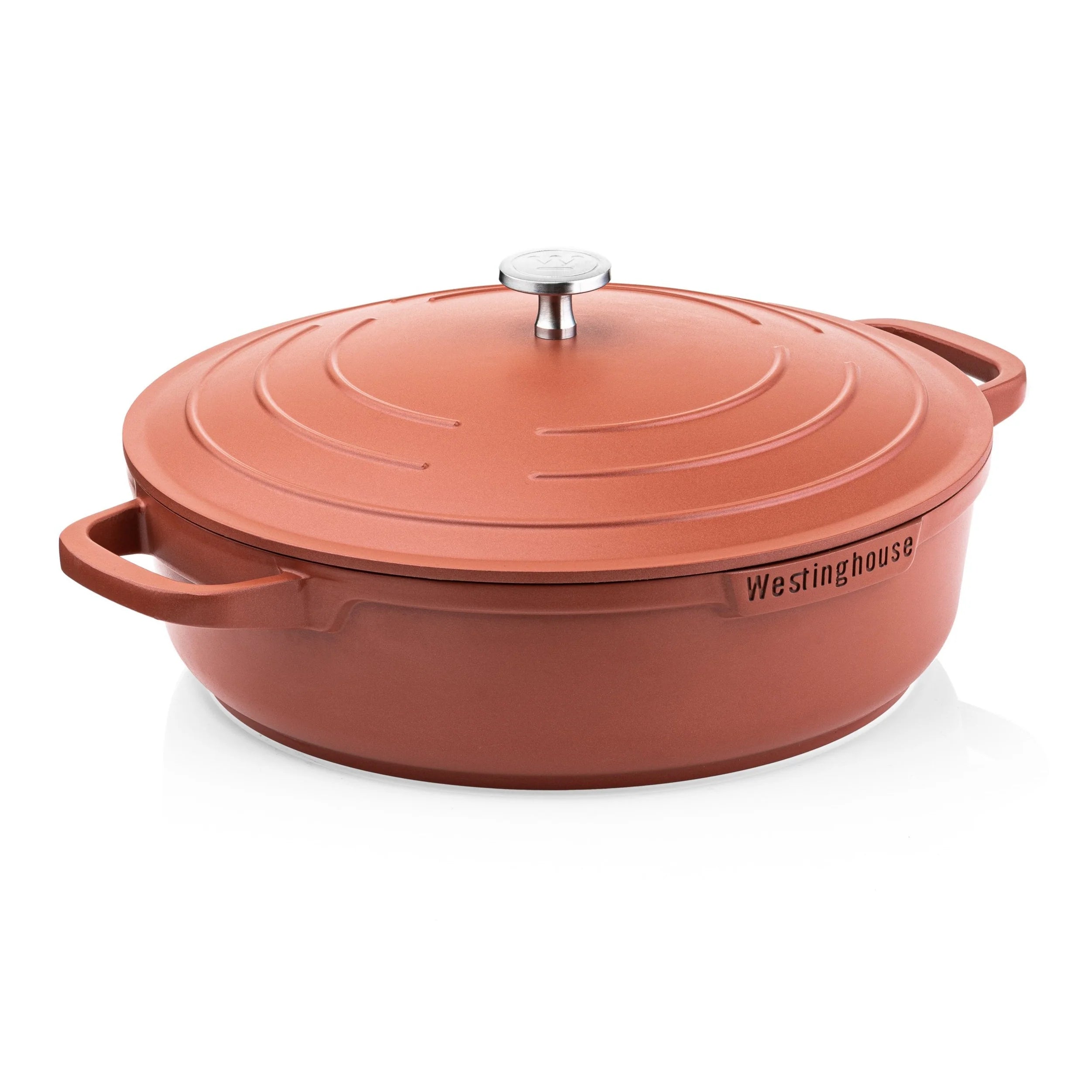 Cacerola Baja Performance Terracota Antiadherente 32 cm Westinghouse (WCCC0095L32OR)