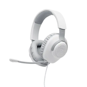 Audífonos Alámbricos Gaming JBL Quantum 100 Blancos (JBLQUANTUM100WHTAM) yapcr.com Costa Rica