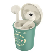 Audífonos Inalámbricos Yookie Coffee Cup Verdes (YKS052)
