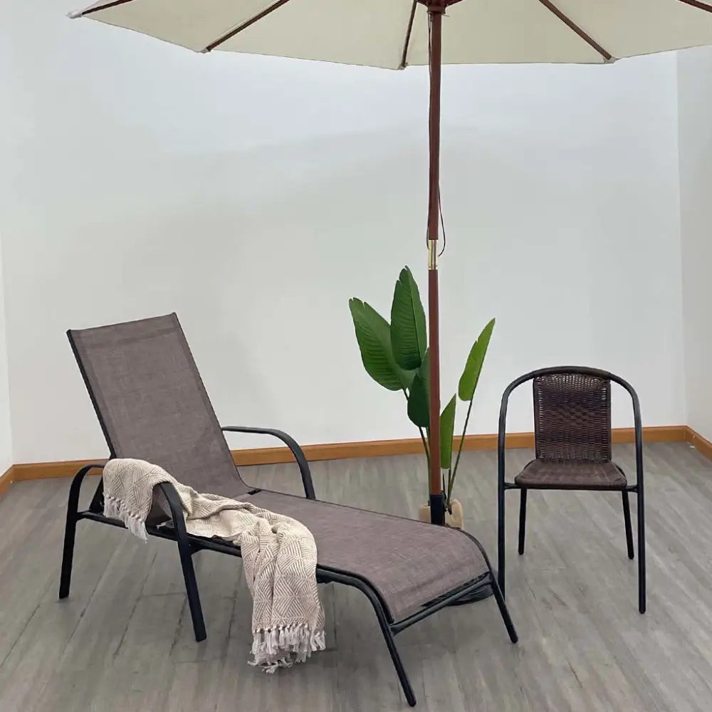 Cama Soleadora de Metal con Malla Sintética (EX-7150) yapcr.com Costa Rica