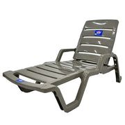 Cama Soleadora Plástica Color Chocolate Reyplast (CEX010900) yapcr.com Costa Rica