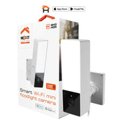 Cámara de Seguridad Inteligente Wi-Fi con Sirena Mini Floodlight para Exteriores Nexxt Solutions (NHC-F410) yapcr.com Costa Rica