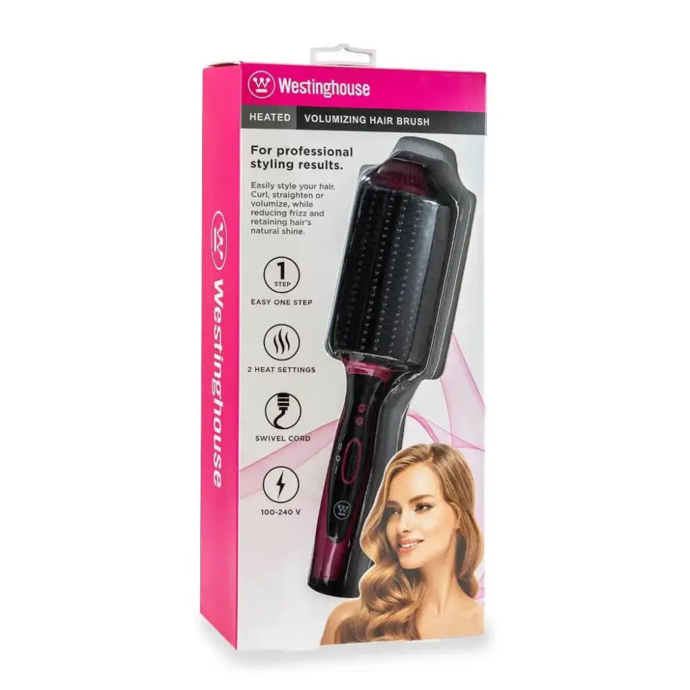Cepillo para Cabello Eléctrico Alisador y Voluminizador Westinghouse (WH1121) - Cepillos