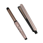 Combo Plancha Alisadora Keratin Therapy + Rizador Remington (S8599-CI5329-F) - Planchas para Cabello