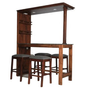 Desayunador 4 Bancos Económico Rombo en Madera de Pino yapcr.com Costa Rica