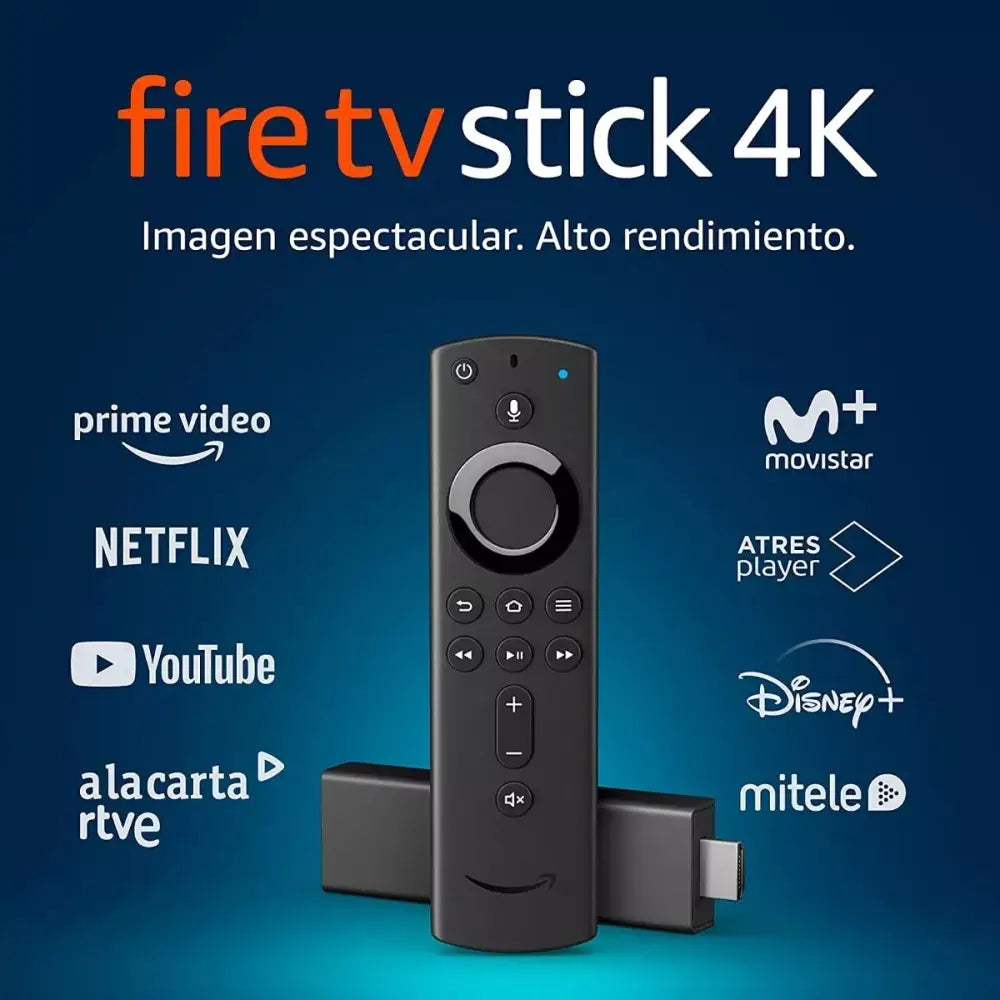 Dispositivo de Streaming Amazon Fire TV Stick 4K 2da Generación - Dispositivos