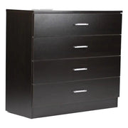 Gavetero 4 Cajones - 72x67x33 cm - Negro - Kenneth Cole (KCWD20220511-DB) yapcr.com Costa Rica