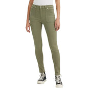 Jeans Levi’s 721 High Rise Skinny - Mujer - Ajustados de Tiro Alto - Verde Musgo