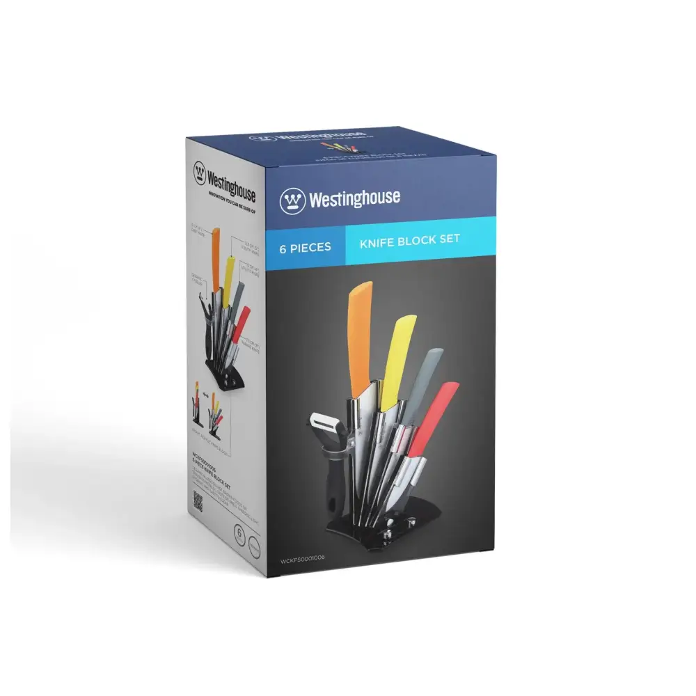 Juego de Cuchillos de Colores Westinghouse (WCKFS0001006) yapcr.com Costa Rica