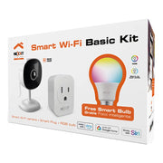 Kit Smart Home Cámara + Enchufe + Bombillo Inteligente Nexxt NHK-K116 yapcr.com Costa Rica