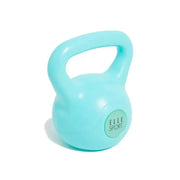 Mancuerna Elle Sport Kettlebell 10 Kg Verde Agua (SR7232) - Mancuernas