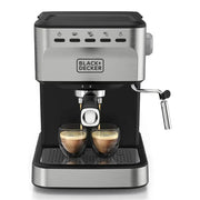 Máquina para Café Espresso Semiautomática Black + Decker (EM0312-0SDLA) - Maquinas