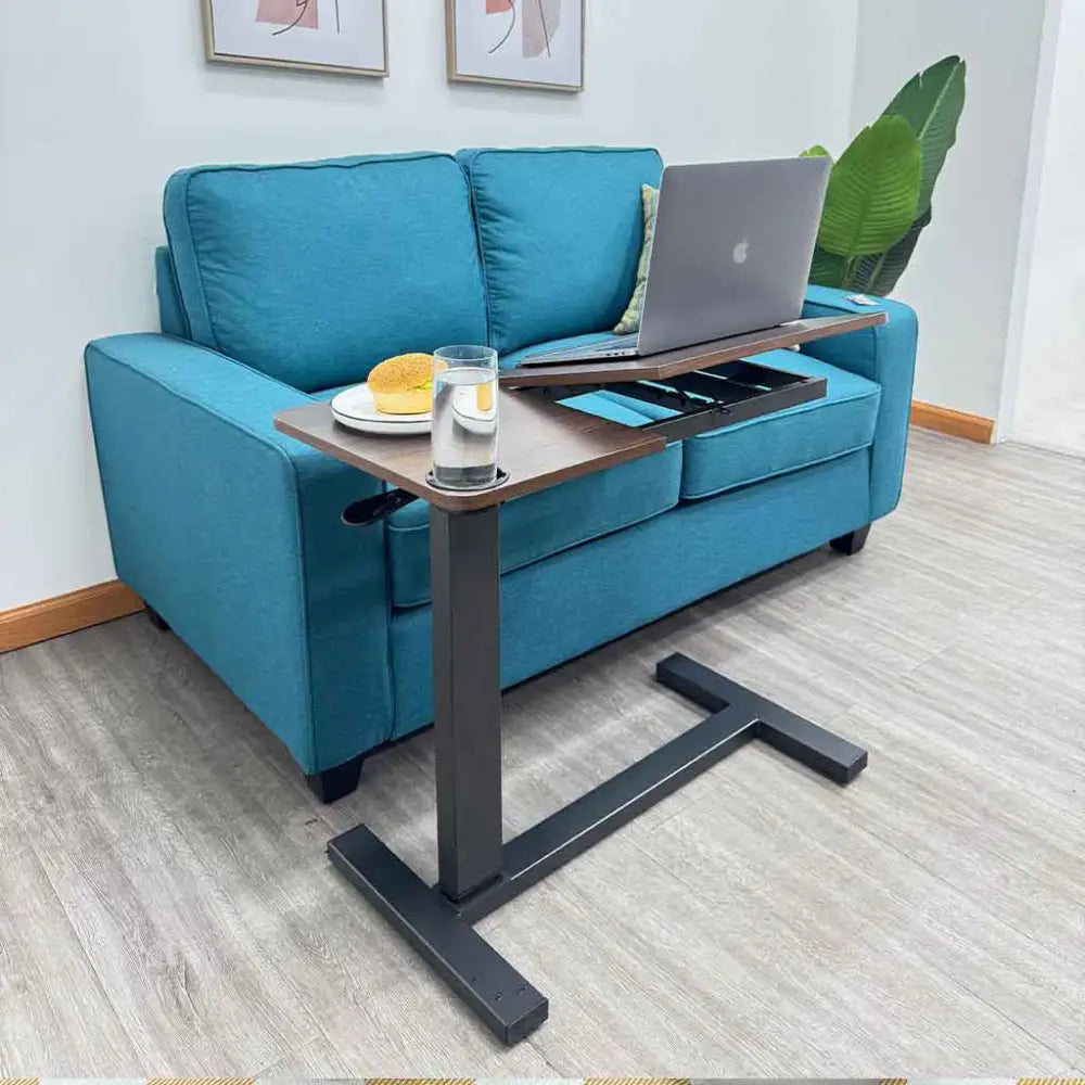 Mesa Auxiliar con Altura Ajustable y Rodines Tokoa (ME-622) - Escritorio