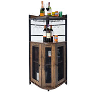 Mesa de Bar Esquinera con Diseño Rústico Tokoa (AC-617)