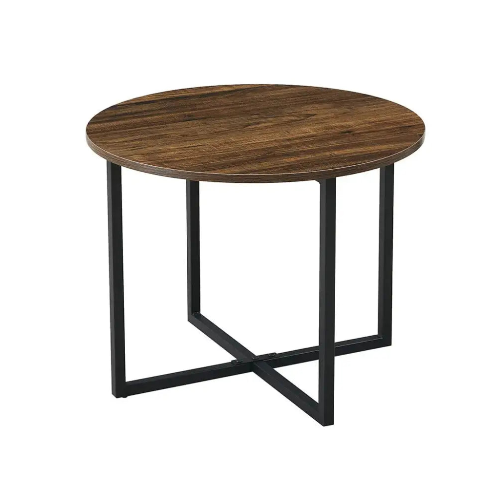 Mesa de Centro Redonda Rústica Tokoa (ME-608) yapcr.com Costa Rica