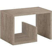 Mesa de Centro Tipo Librero Roble Claro Kenneth Cole (KCWD2022055-OA)