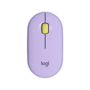 Mouse Inalámbrico Logitech Pebble M350 Lavanda (910-006659)