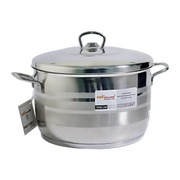 Olla Acero Inoxidable Safinox Flavia 28 cm de diámetro (28X17) yapcr.com Costa Rica