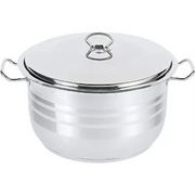 Olla Acero Inoxidable Safinox Flavia 30 cm de diámetro (30X18) yapcr.com Costa Rica