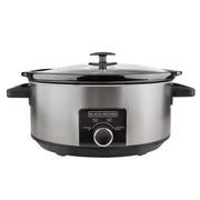 Olla de Cocción Lenta Black+Decker 6.7 Litros Inox (SC2007S) yapcr.com Costa Rica