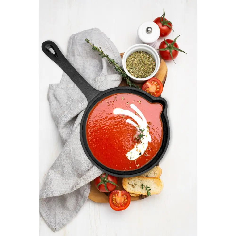 Olla de Hierro Fundido Pre-Sazonada para Asador y horno 1.2 qt Jim Beam (JB0204) - Ollas