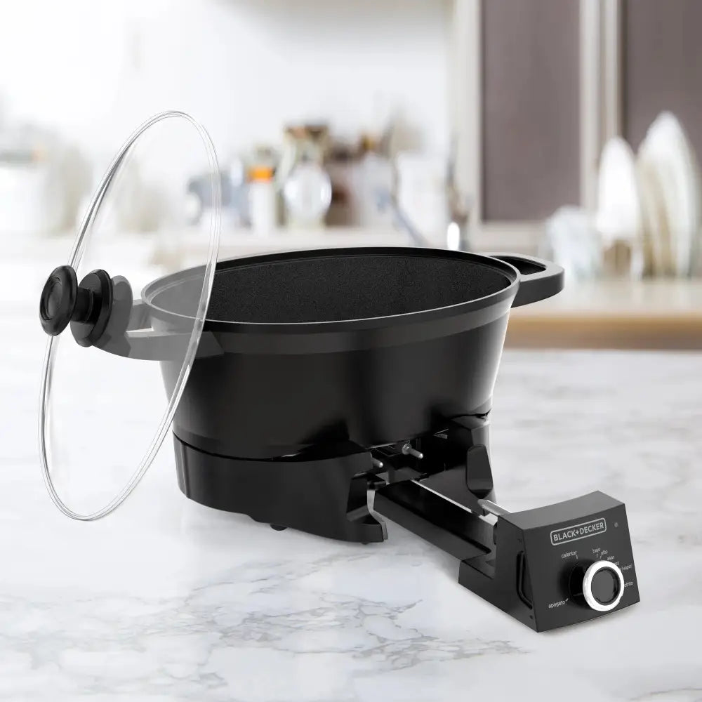 Olla Multifuncional 5 en 1 Black+Decker Negra 7 Litros (MC901) yapcr.com Costa Rica