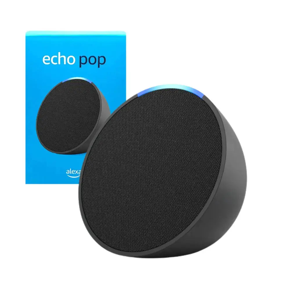 Parlante Inteligente Amazon Echo Pop Negro - Parlantes