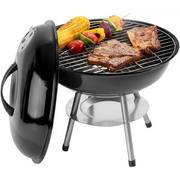 Parrilla de Carbón Portátil 14’’ Alpine Cuisine (BBQ-R14B) - Parrillas
