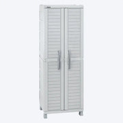 Ropero Plástico Grande Clásico Barú Color Gris Rimax (7113) - Roperos