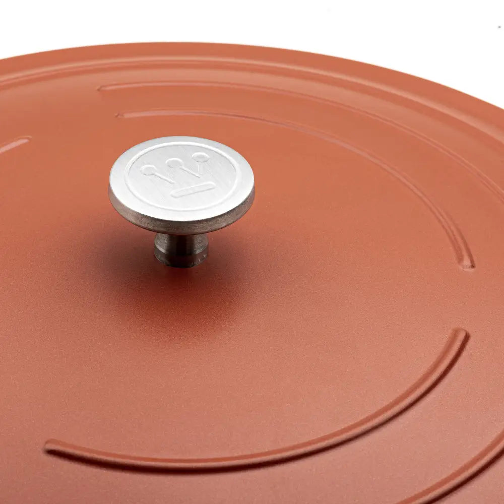 Sartén Tipo Wok con Tapa Performance Terracota 28 cm Westinghouse (WCCW0095028OR)