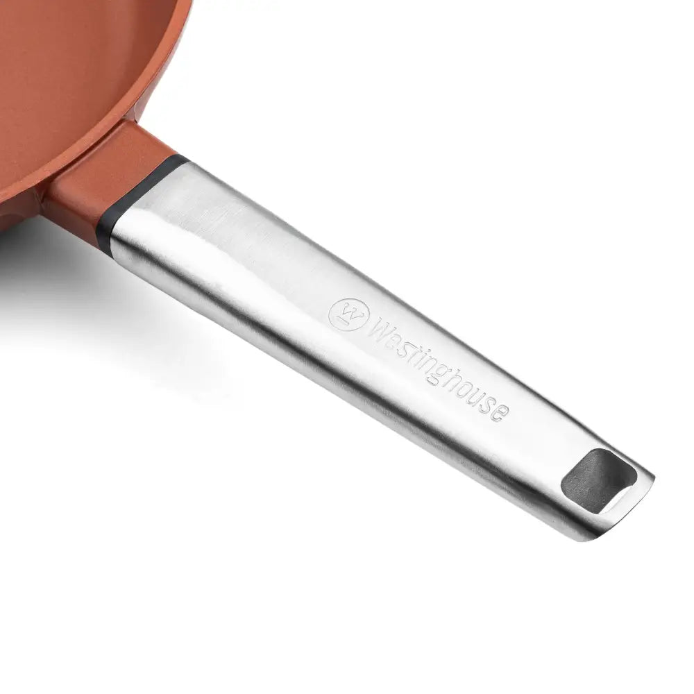 Sartén Tipo Wok con Tapa Performance Terracota 28 cm Westinghouse (WCCW0095028OR)