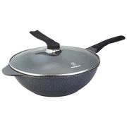 Sartén Wok 32cm Tapa Vidrio Cerámica 5ta Generación Westinghouse (WCCW2008032CMG)