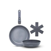 Set de Sartenes Monix 4 Piezas Cerámica Gris (MC-JS4-G)