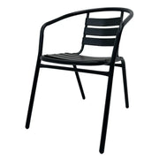Silla de Metal en Color Negro Tokoa (EX-7164) - Sillas