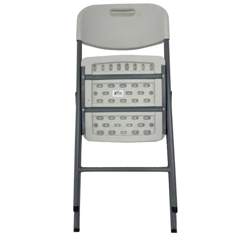 Silla Plegable de Metal en Resina Color Blanco (CS-568) yapcr.com Costa Rica