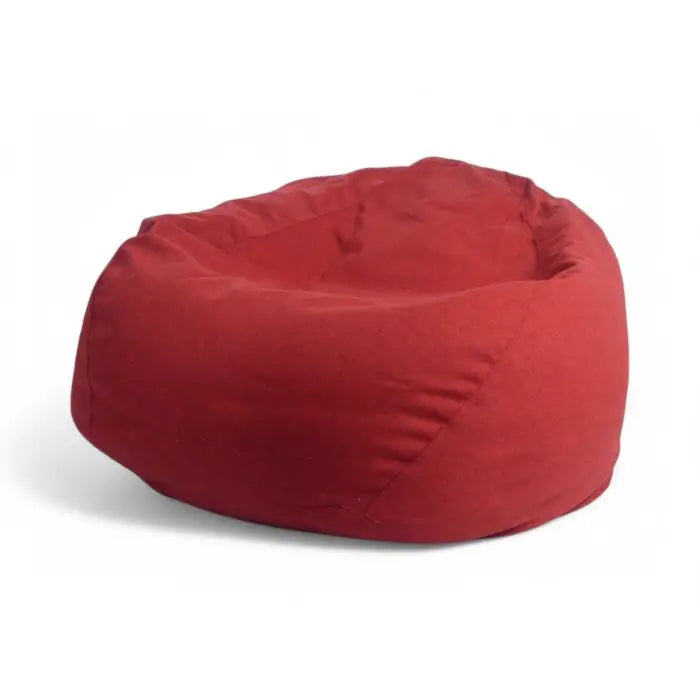 Sillón Puff Tear Drop 100x120 cm Rojo