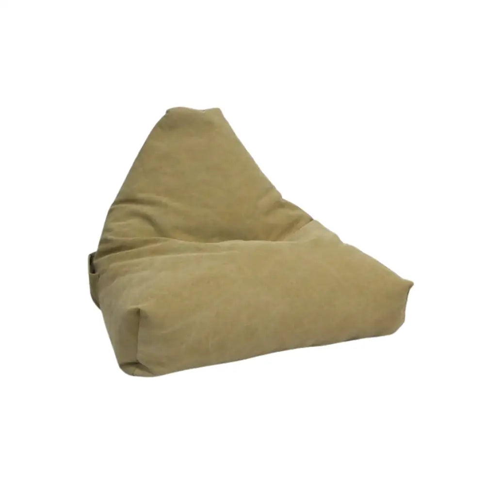 Sillón Puff Triangular Caqui