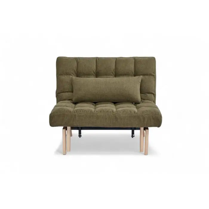 Sofá Cama Coral Tamaño Twin Color Verde