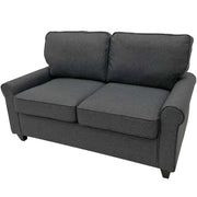 Sofá Cama Doble Lino Gris Tokoa (SA-4301) yapcr.com Costa Rica