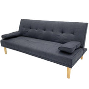 Sofá Cama Lino Gris Tokoa (SA-4302) yapcr.com Costa Rica