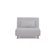 Sofá Cama Space Tamaño Twin Color Gris