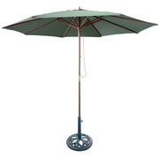Sombrilla de Patio Redonda 270cm Verde Tokoa (EX-7159) yapcr.com Costa Rica
