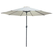 Sombrilla de Patio Redonda 300cm Beige Tokoa (EX 7170)