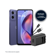 Teléfono Celular Motorola E15 - 2 + 4GB RAM - 64GB - Morado - Celulares
