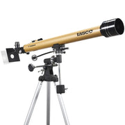 Telescopio Tasco Luminova 60X900MM Gold Refractor (40060675)