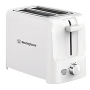Tostador de Pan 2 Rebanadas Blanco Westinghouse (WKTTSL10) - Tostadores