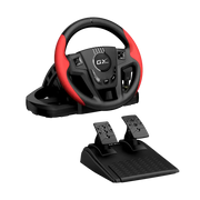 Volante con Pedales y Palanca Genius RS2 SpeedMaster para PC PlayStation Volantes