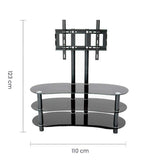 Mesa para TV con Soporte hasta 42" Tokoa (AC-7033) yapcr.com Costa Rica