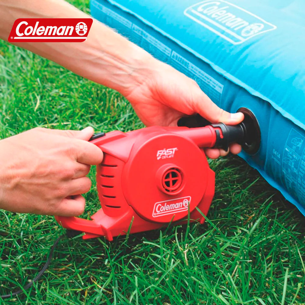 Inflador Eléctrico Coleman Quickpump Rojo (2000017847) yapcr.com Costa Rica